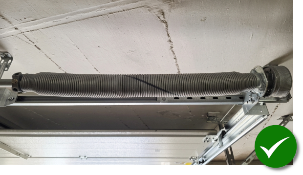 Good example of photographing a torsion spring